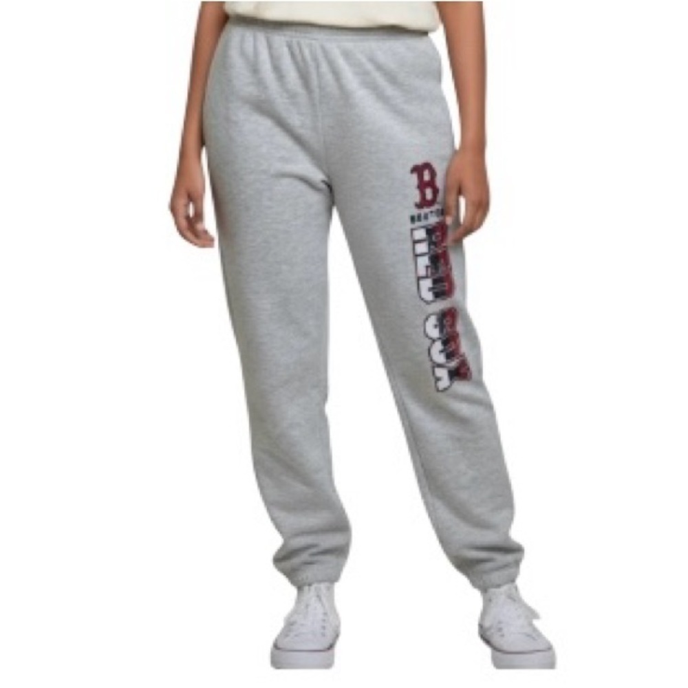 Boston Red Sox Genuine Merchandise Youth Size Light Gray Jogger 14-16 NWT Unisex
